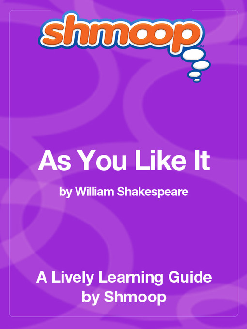 Cover image for As You Like It